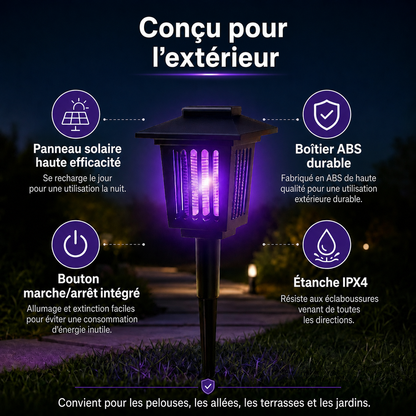 Lampe anti-moustiques