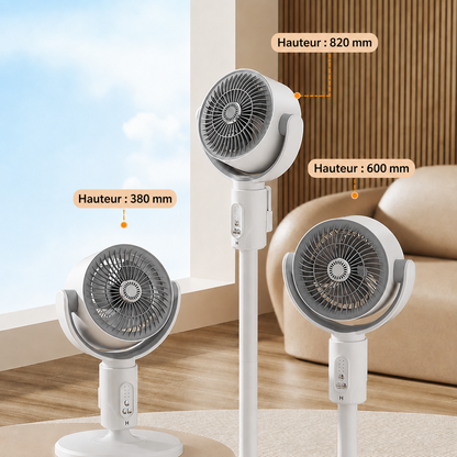Ventilateur sur pied motorisé