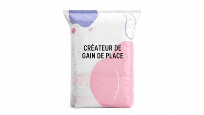 Sacs de rangement sous vide 3D sans pompe