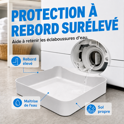 Bac de récupération pour machine à laver