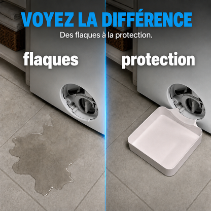 Bac de récupération pour machine à laver