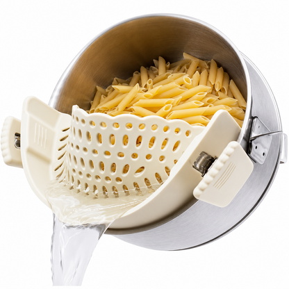 Accessoire passoire pour casserole et poêle