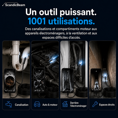ClearBeam™ – Voyez ce que vous ne voyez normalement jamais