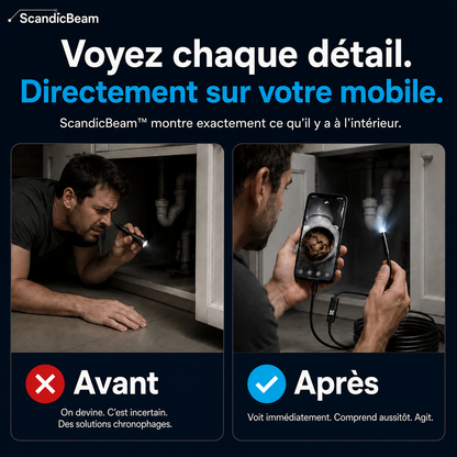 ClearBeam™ – Voyez ce que vous ne voyez normalement jamais