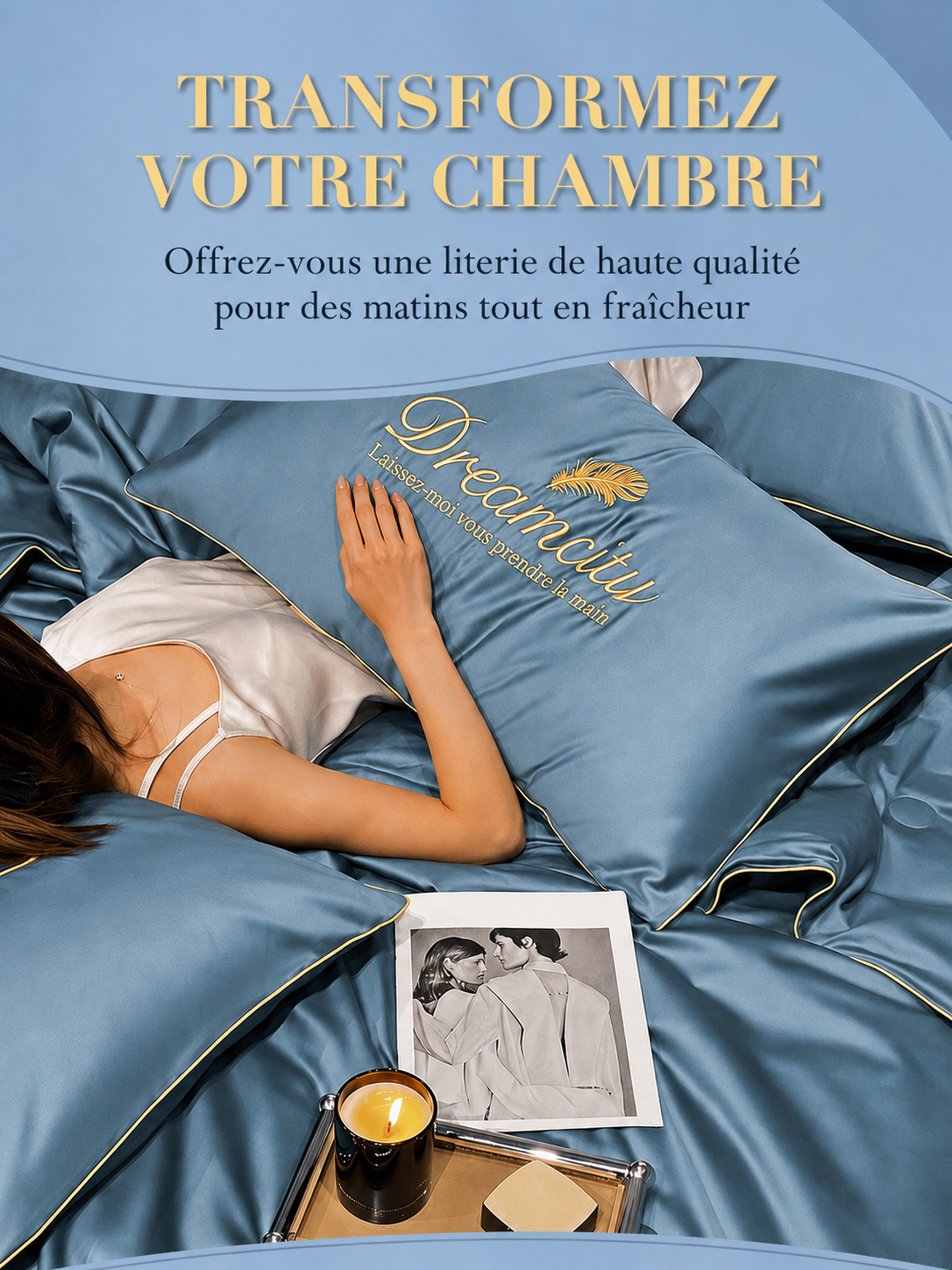 Couverture rafraîchissante en velours