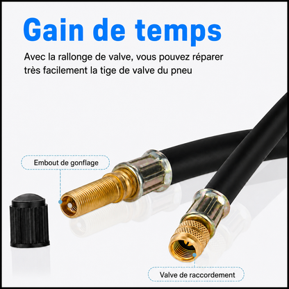 Rallonge de valve universelle