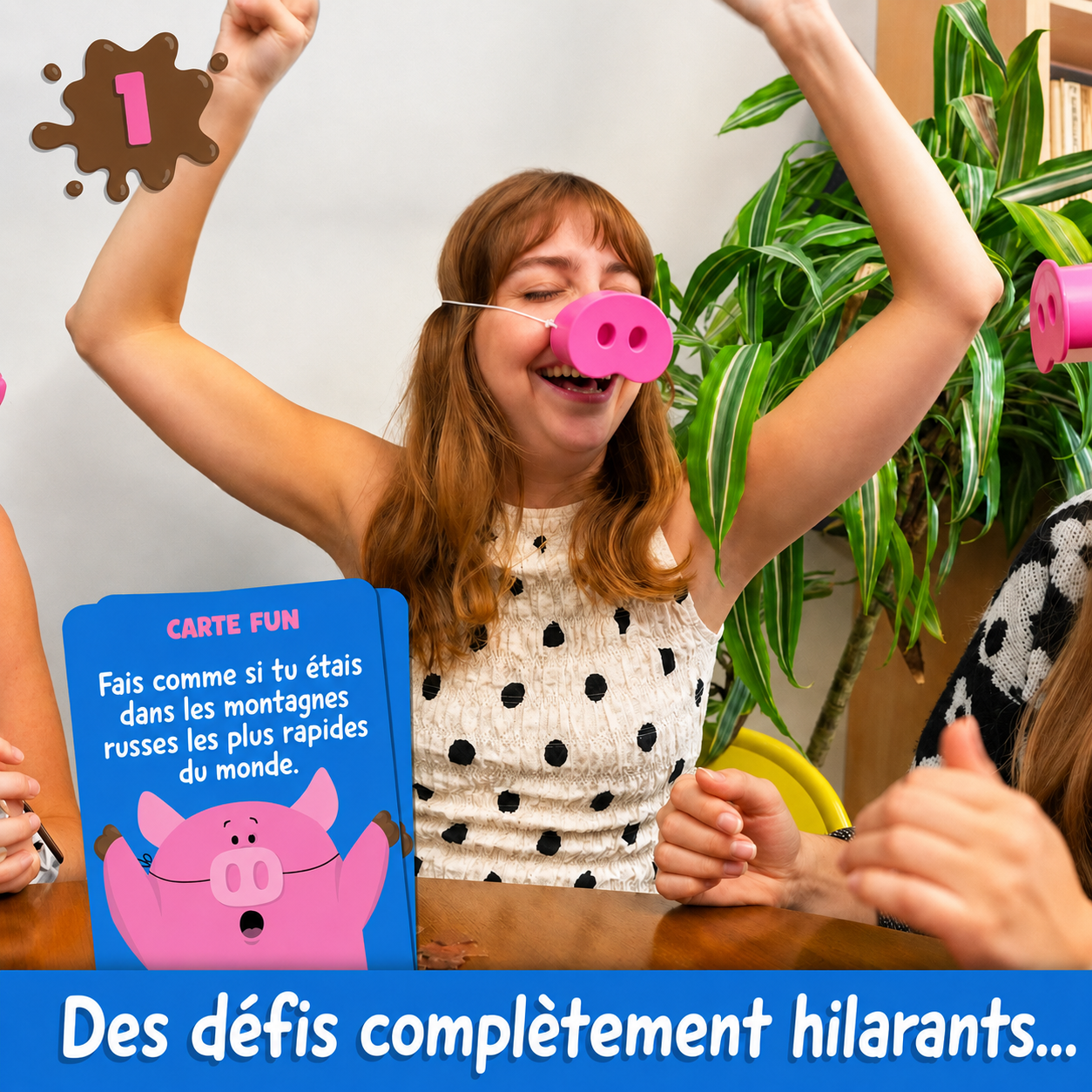 Pigsniff – Le jeu où il est interdit de rire