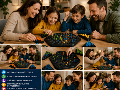 Chasse aux triangles : le jeu de société qui entraîne la logique et la géométrie