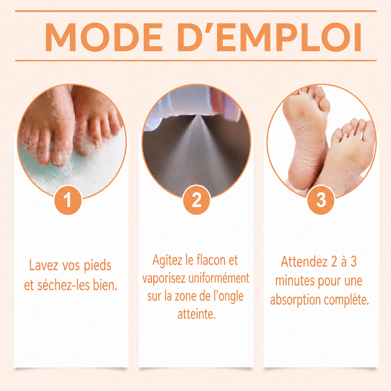 Spray au venin d’abeille contre les mycoses des ongles