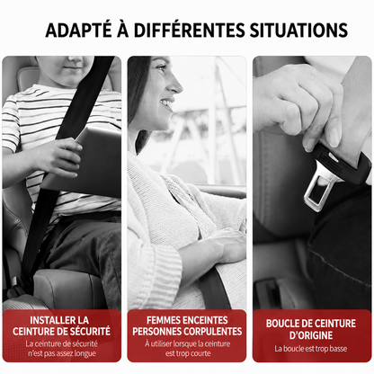 Rallonge de ceinture de sécurité auto