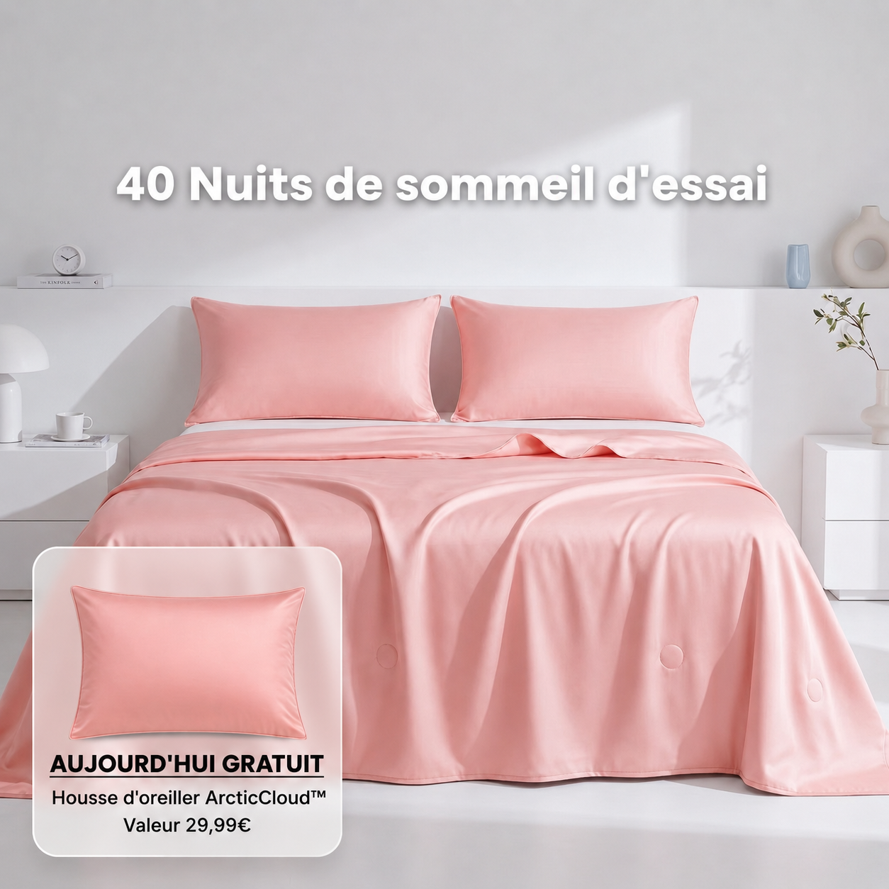 ArcticSilk® - Couverture rafraîchissante en soie glacée
