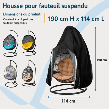 Housse imperméable pour fauteuil œuf
