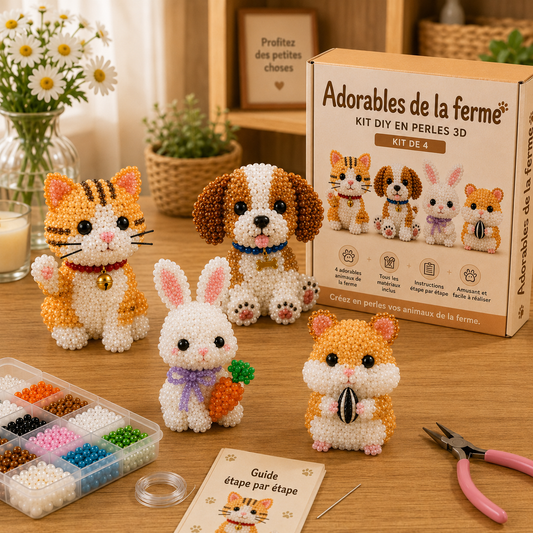 Perles et bricolage : Amis animaux