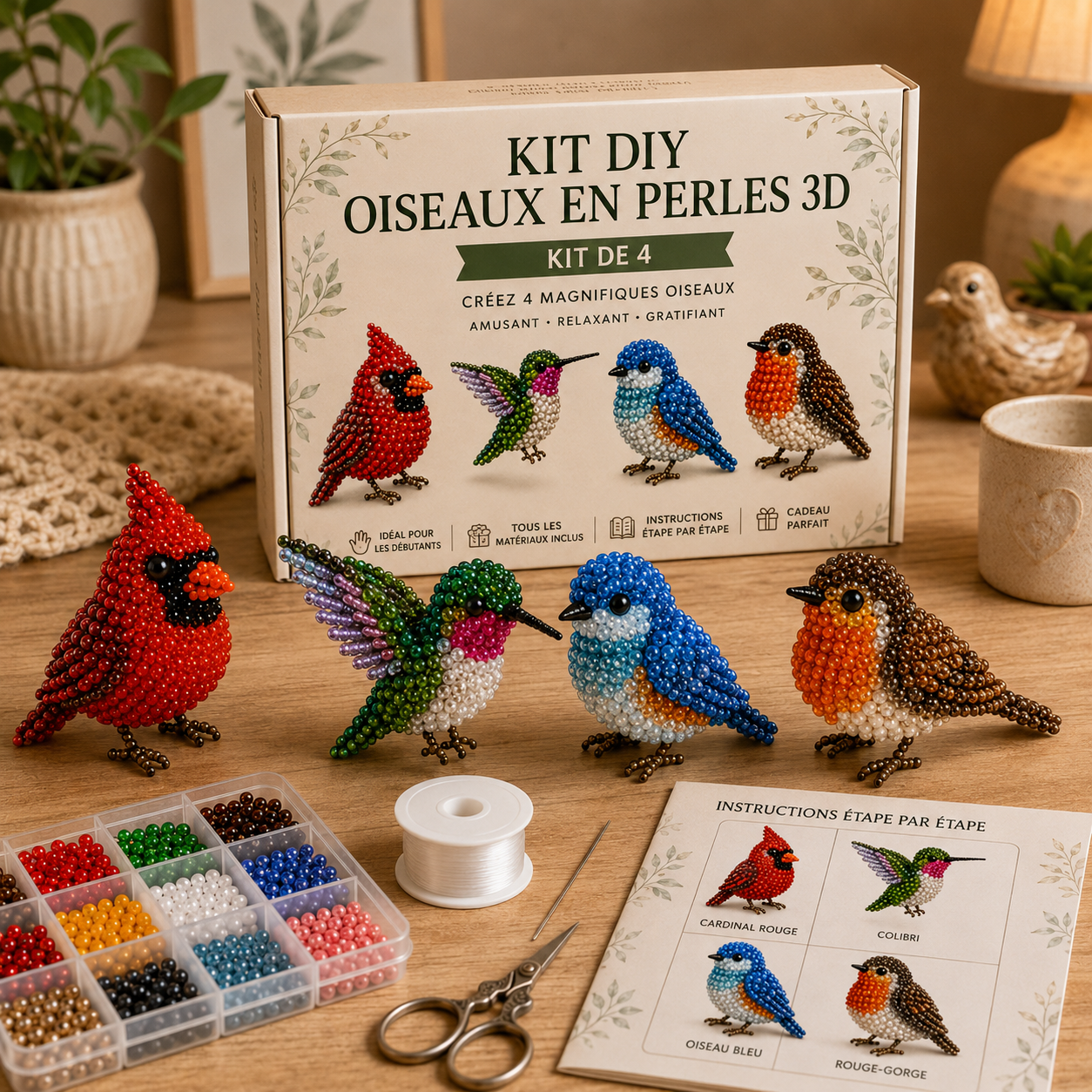 Perles et bricolage : Amis animaux
