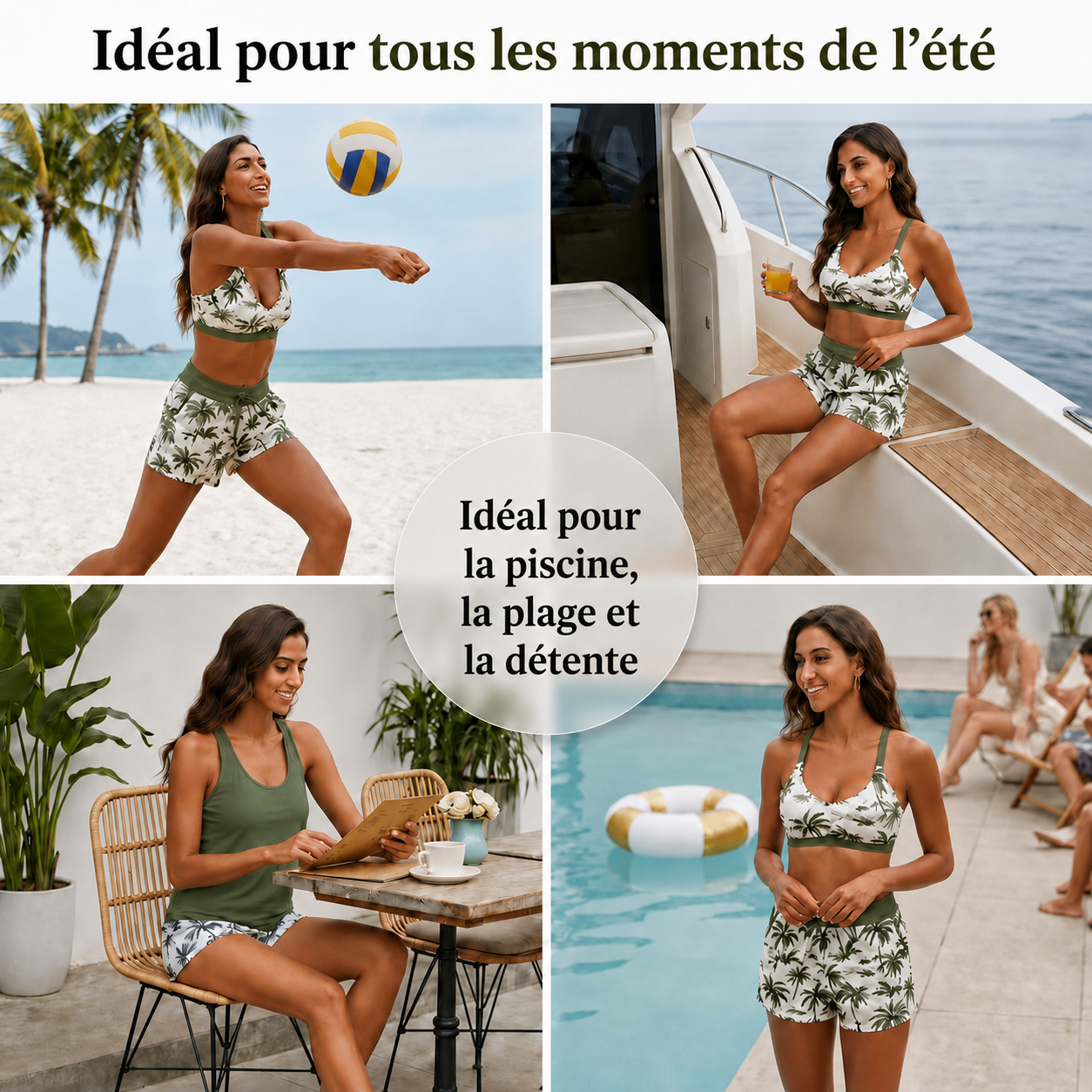 Tankini d’été actif