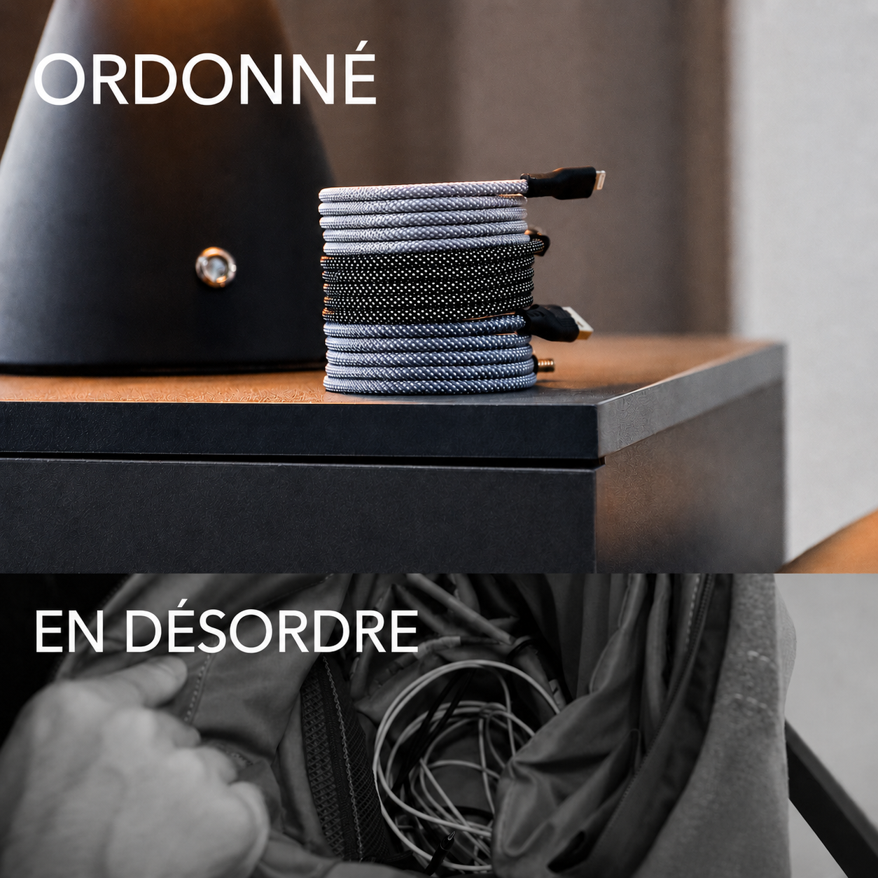 MagCable | Câble Magnétique Anti-Nœuds
