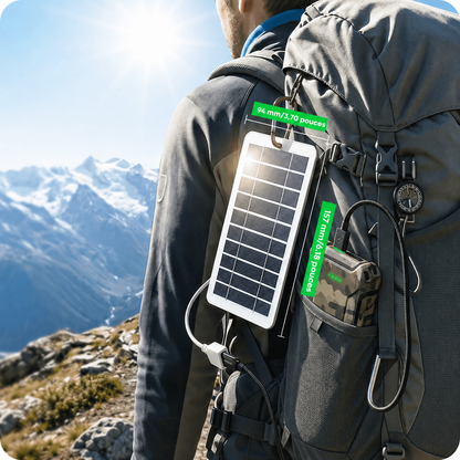 Chargeur Solaire Portable