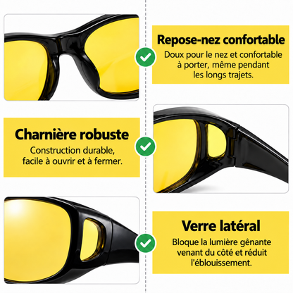 Sun Fit™ Lunettes de conduite de nuit