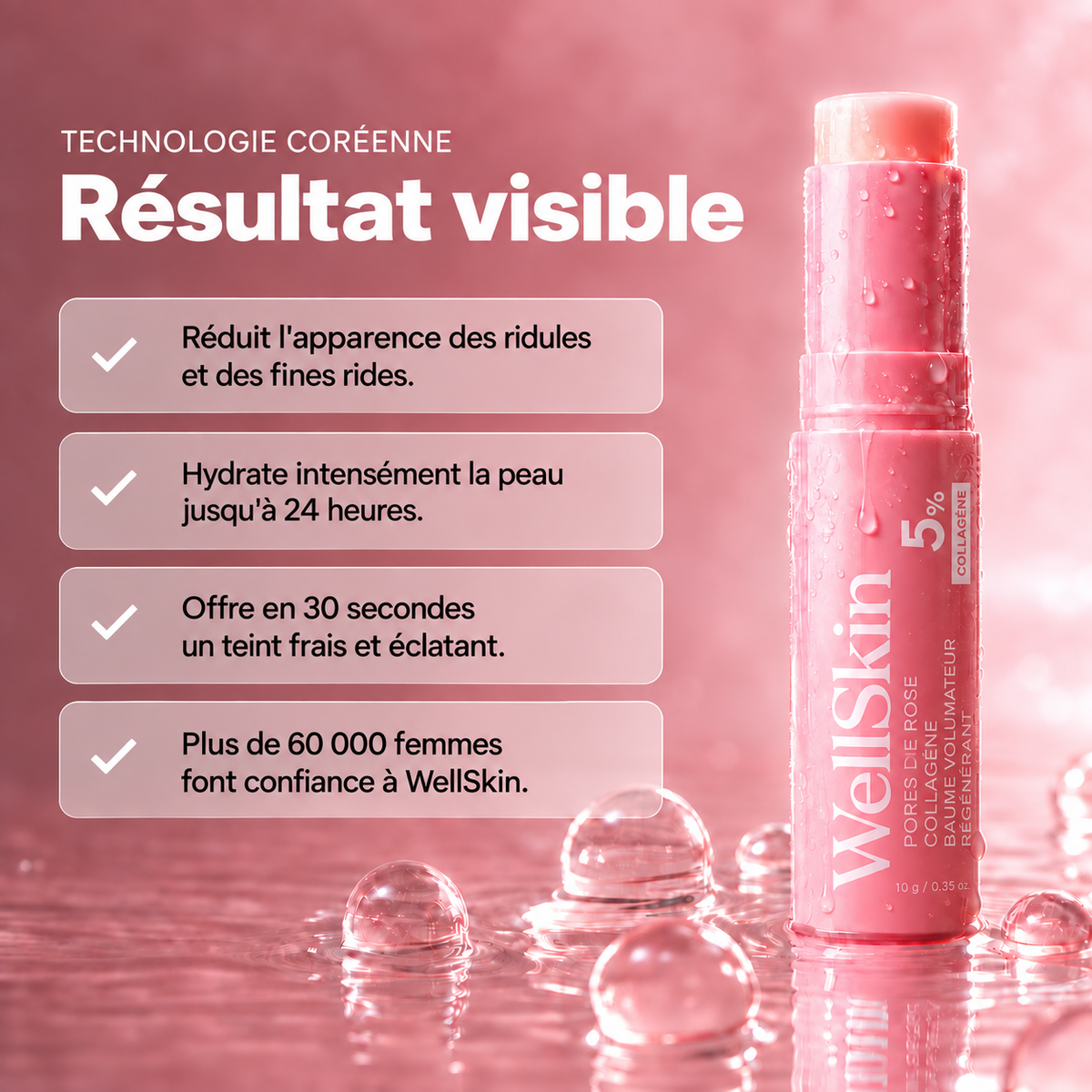Collagen Volume Balm – Pour les rides et la peau relâchée
