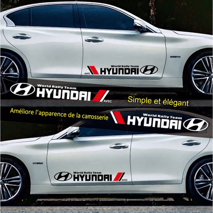 Stickers de carrosserie personnalisés – parfaits pour couvrir les rayures