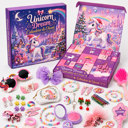 Calendrier de l’Avent Rêves de Licorne