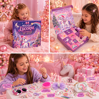 Calendrier de l’Avent Rêves de Licorne