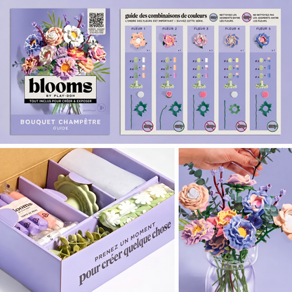 Créer un bouquet de fleurs avec les fleurs Blooms Meadow