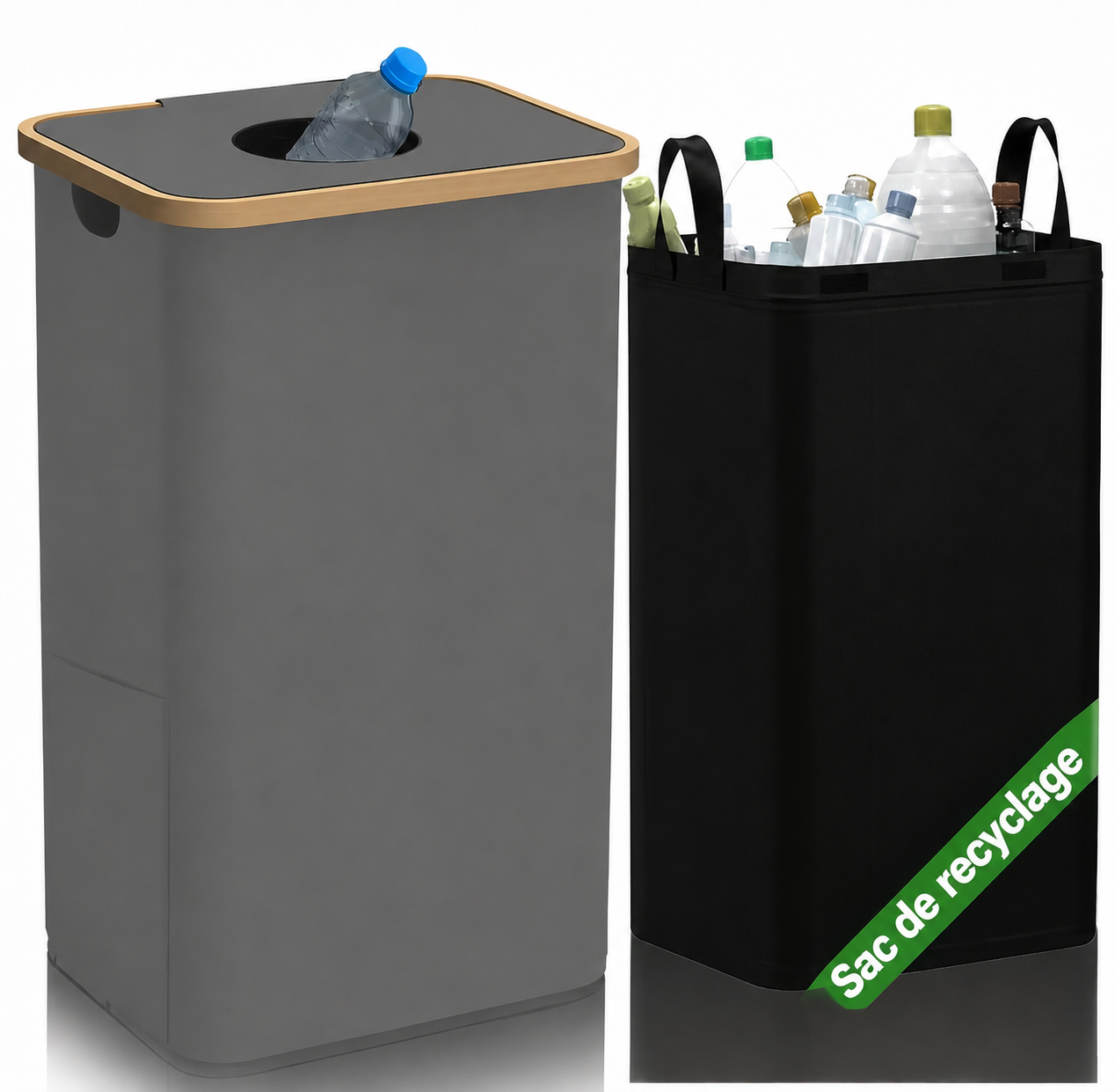 Poubelle EcoStyle – Le recyclage moderne qui s’intègre parfaitement à votre intérieur