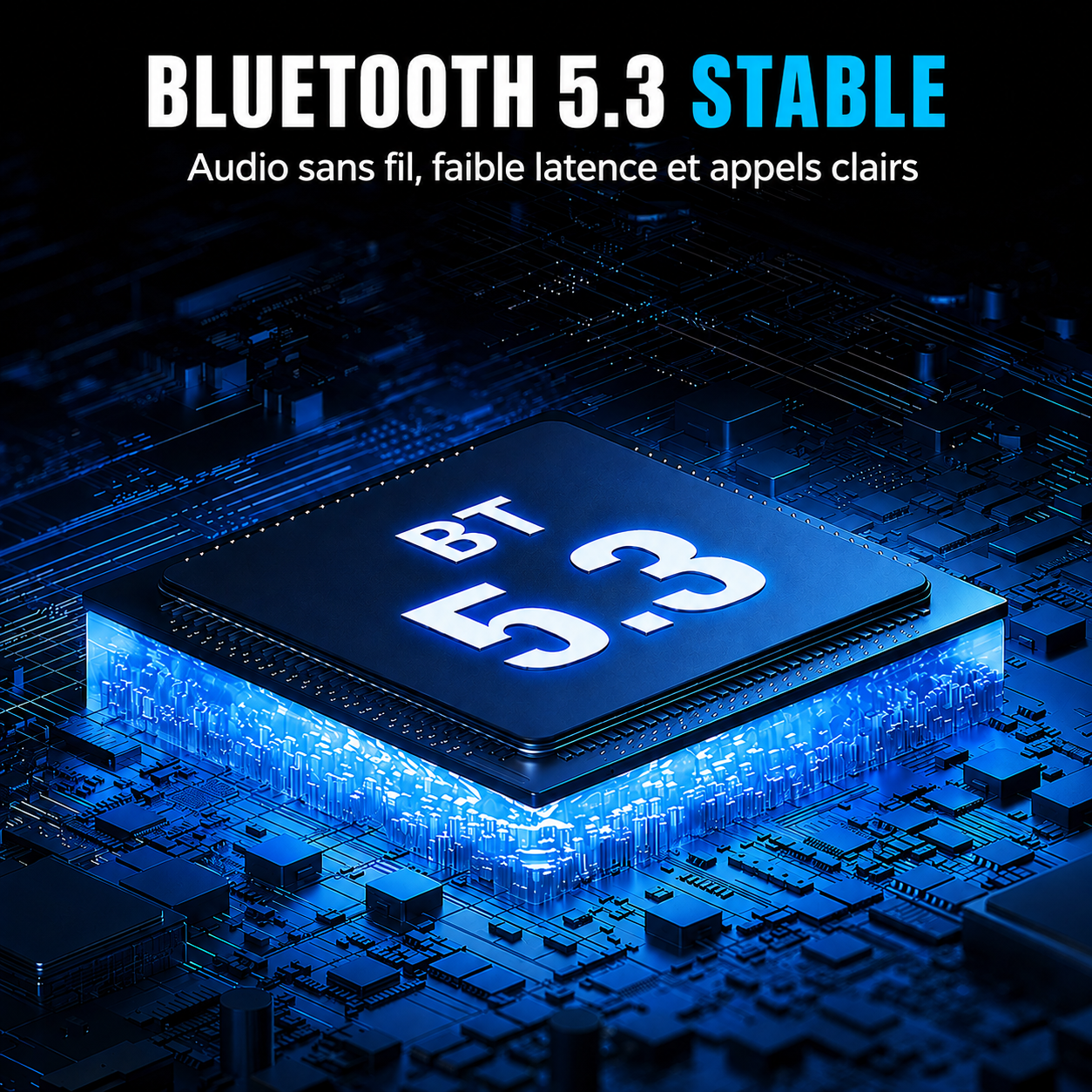 Transmetteur FM Bluetooth universel - Streaming musical sans fil et appels mains libres