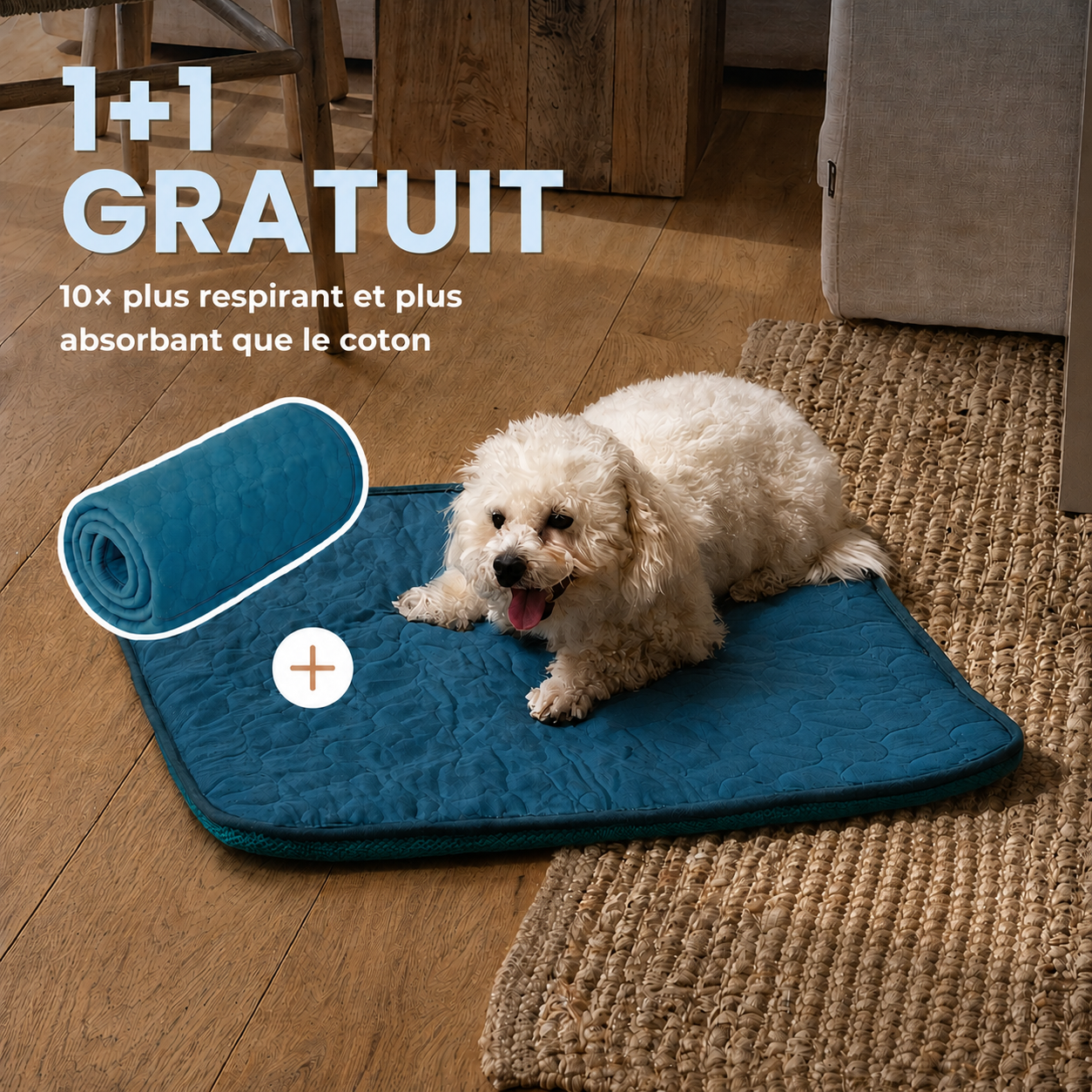 ArcticCloud® - Tapis rafraîchissant pour chien (1+1 OFFERT)
