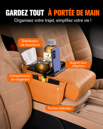 Accoudoir Multifonctionnel en Cuir