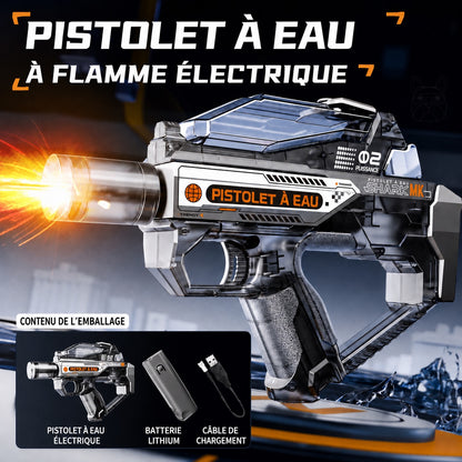 Pistolet à eau électrique avec effets LED et brume