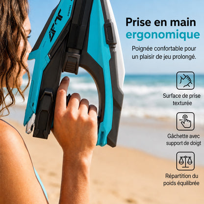 Pistolet à eau électrique avec effets LED et brume