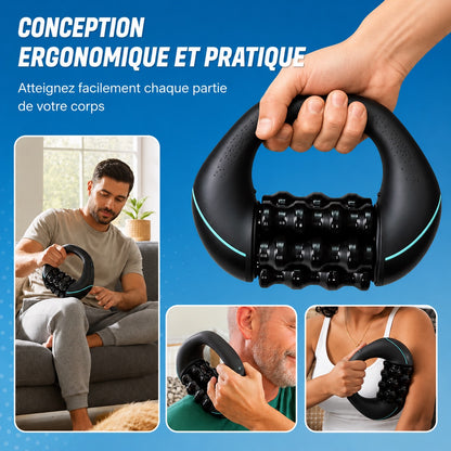 Rouleau de massage électrique à pétrissage profond