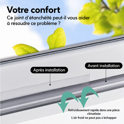 Joint de Porte 5M – Protège contre la poussière, les insectes et le bruit
