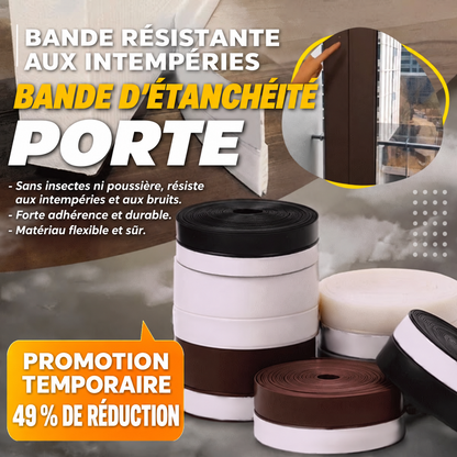 Joint de Porte 5M – Protège contre la poussière, les insectes et le bruit