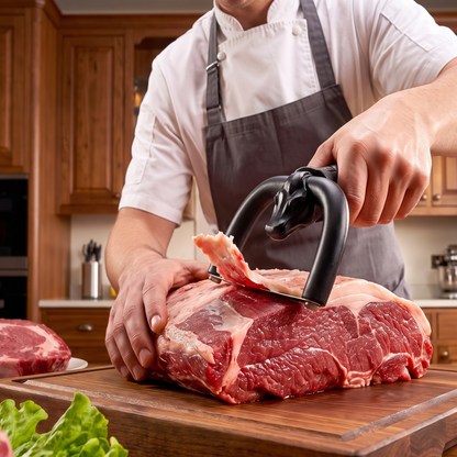 Couteau manuel pour retirer la graisse du bœuf et du porc