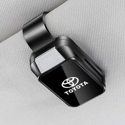 Clip multifonctionnel et support pour lunettes de voiture
