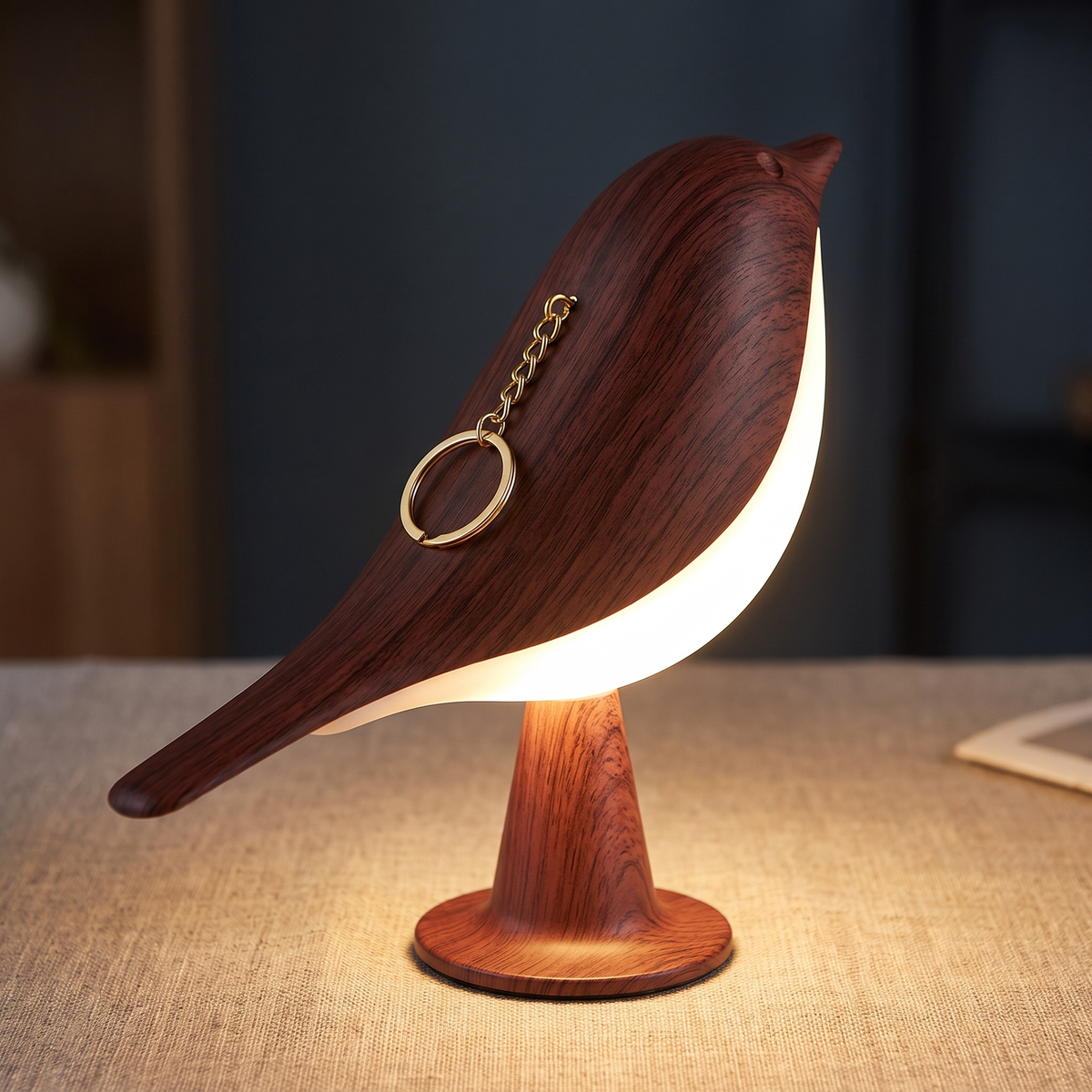 Lampe Oiseau Sans Fil avec Variateur Tactile