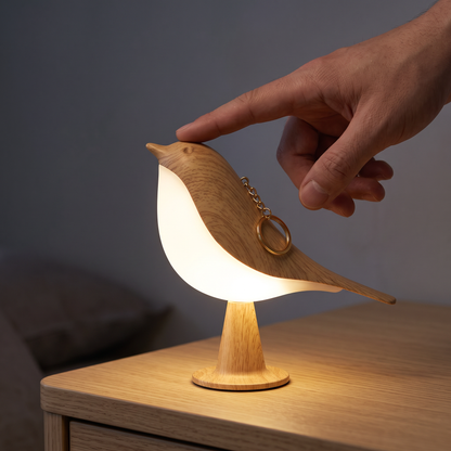 Lampe Oiseau Sans Fil avec Variateur Tactile