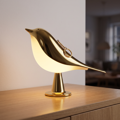 Lampe Oiseau Sans Fil avec Variateur Tactile