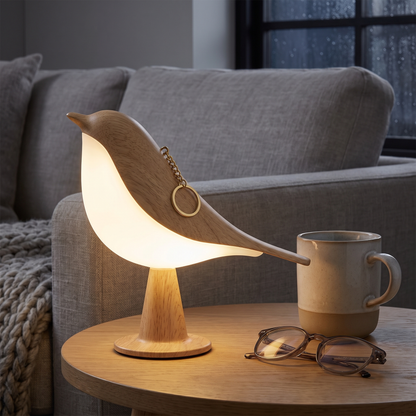 Lampe Oiseau Sans Fil avec Variateur Tactile