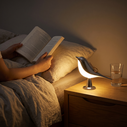 Lampe Oiseau Sans Fil avec Variateur Tactile