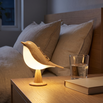 Lampe Oiseau Sans Fil avec Variateur Tactile