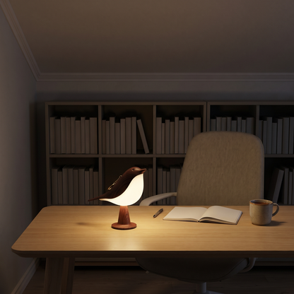 Lampe Oiseau Sans Fil avec Variateur Tactile