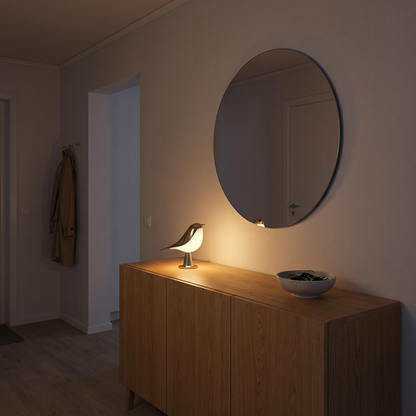 Lampe Oiseau Sans Fil avec Variateur Tactile