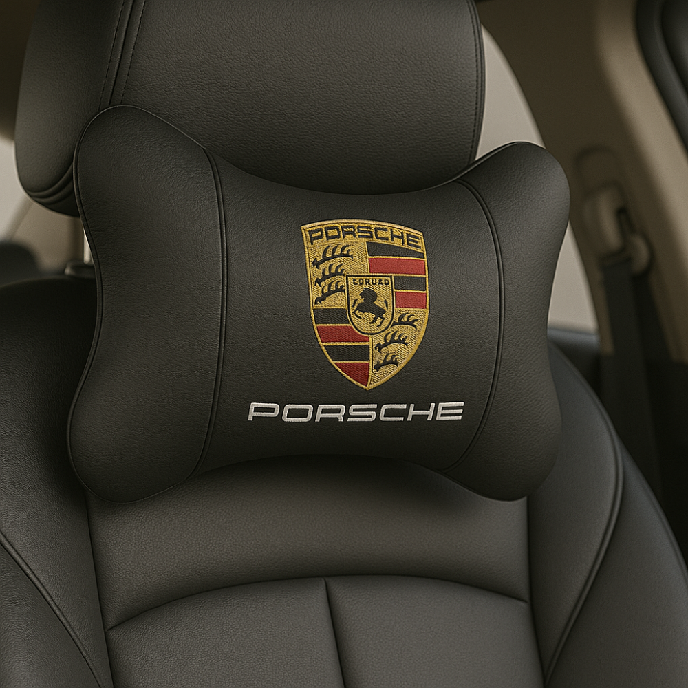 Coussin Cervical Ergonomique avec Logo Automobile
