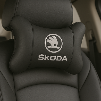 Coussin Cervical Ergonomique avec Logo Automobile