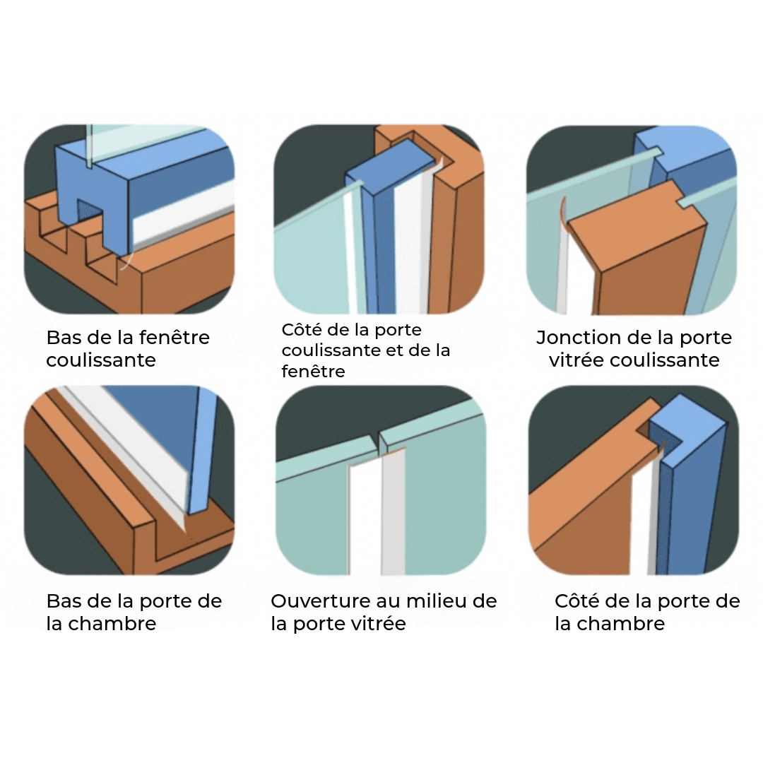 Ruban d’étanchéité – 5 mètres