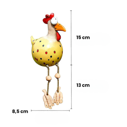 Décorations de poules amusantes pour votre jardin